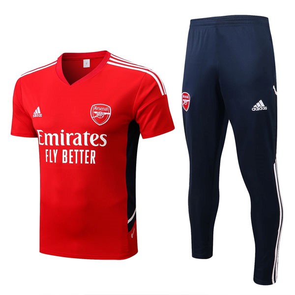 Camiseta Arsenal Conjunto Completo 2022-2023 Rojo